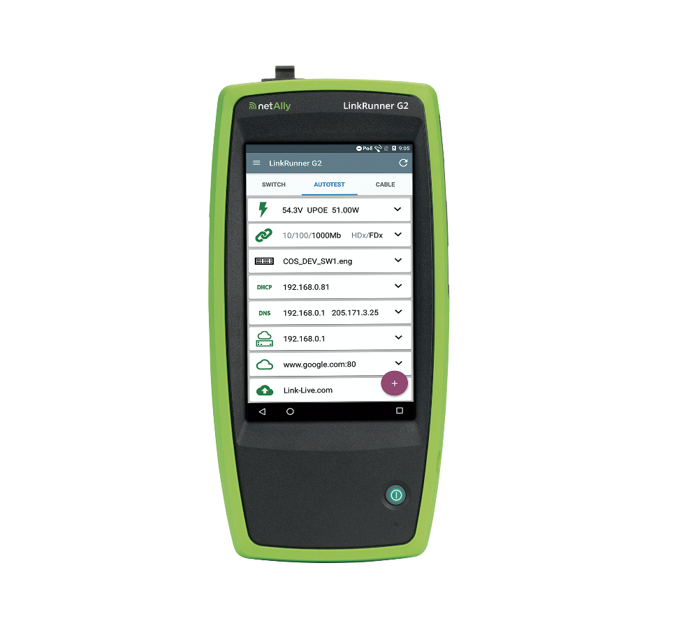 LinkRunner G2 智能网络测试仪